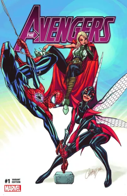Avengers Vol 6 #1 Exclusive J Scott Campbell Comicxposure Variant
