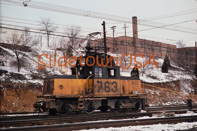 Vtg 1975 Train Slide 763 KCC Kennecott Copper Corporation Engine X3F167