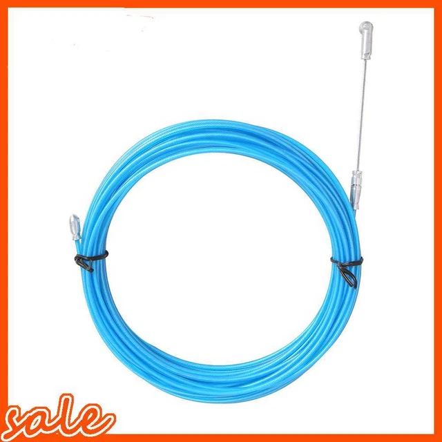 Electrician Conduit Ducting Cable Puller Wheel Pushing Rope Line Clip (5m)