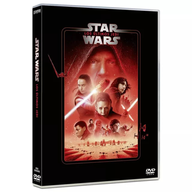 Pelicula Dvd Star Wars Episodio 8 Los Ultimos Jedi Nueva Ed. Precintada