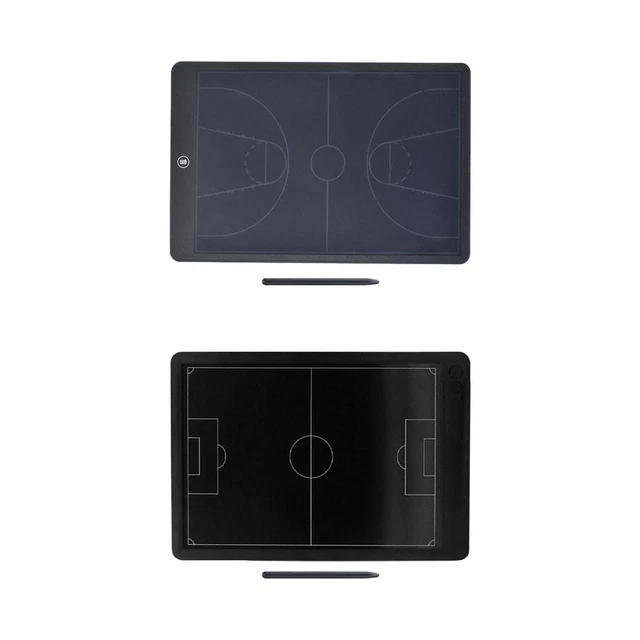 Tableau Tactique LCD MiOYOOW – électronique Portable Pour Coach De Foot Ou Basket, Effacement En 1 Clic, 318x225 Mm