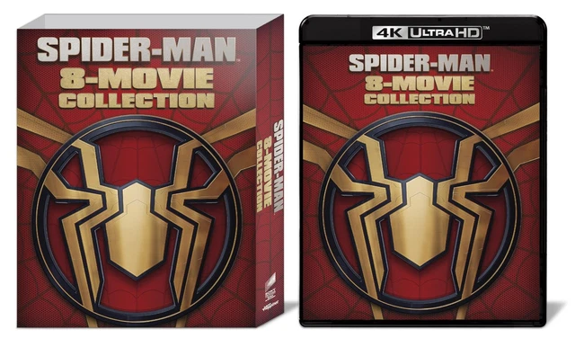 Ultra Collection SPIDER-MAN 8-MOVIE COLLECTION Box 4K Ultra HD Blu-ray 8 Discs Japanese ...