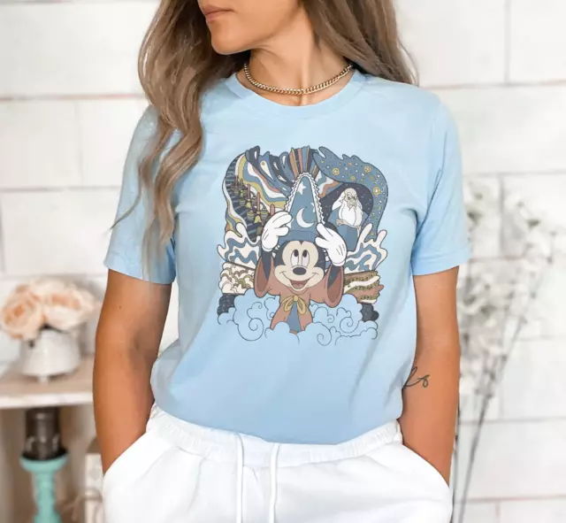 Disney Retro Sorcerer Mickey Shirt