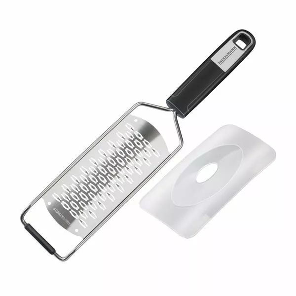 Fackelmann Grattuggia Manuale Formaggio Parmigiano da Cucina Limone Acciaio Inox