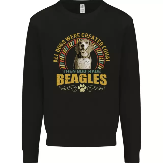 A Beagle Dog Mens Sweatshirt Jumper