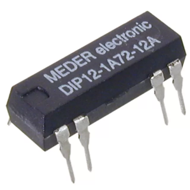 DIP121A7212A Reed-Relais 12V= 1xEIN 1000 Ohm mit Diode in Reihe MEDER