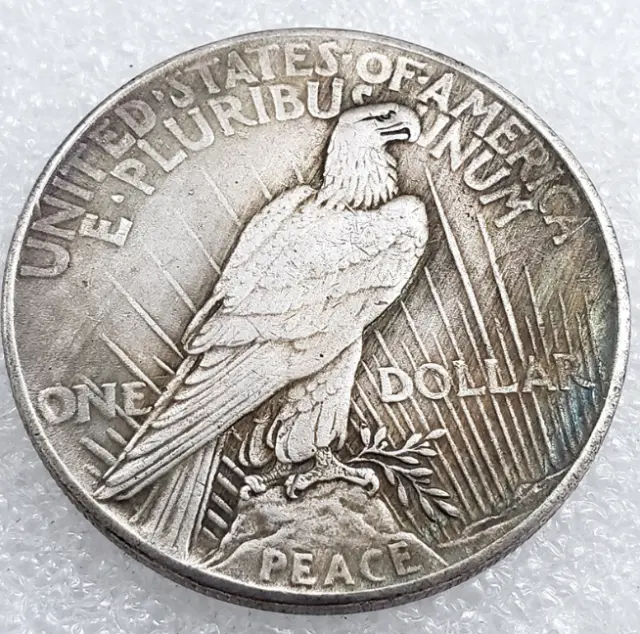 1942 Pilot Skull Liberty Peace One Dollar Money Hobo Nickel Coin Collectibles G1 2