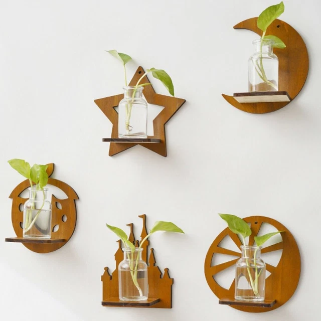 Kids Room Wooden Wall Hanging Shelf Creative Animal Shape Living Room Wall Decor