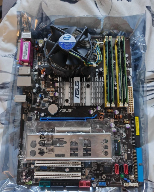 Bios Asus P5ne Sli ASUS P5N-E SLI Motherboard, Intel Q6600 Core