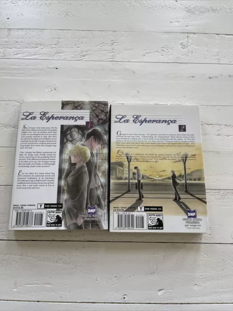 La Esperanca Volume 1 & 2 (Yaoi) by Kawai, Chigusa Paperback Manga Drama Romance