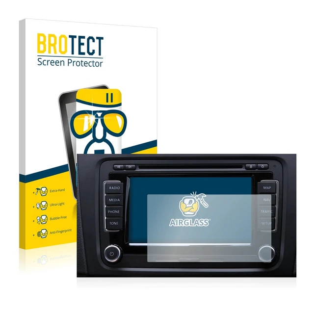 Pellicola Protettiva Vetro per Volkswagen Touareg 2009 RNS 510 6.5" Protezione