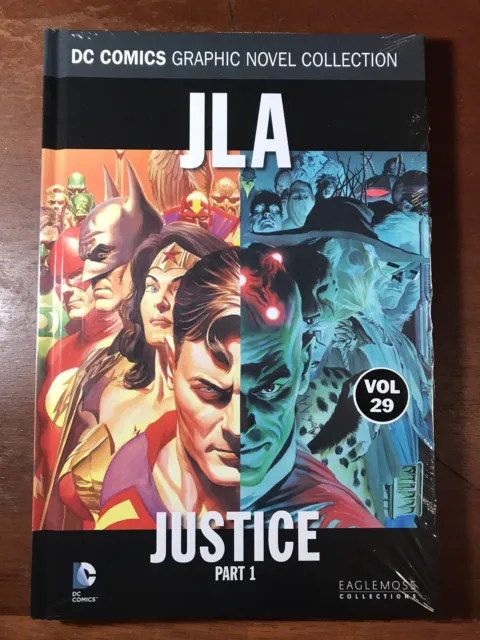 DC Comics Graphic Novel Collection JLA Justice Part 1 Vol 29 HC Book NEW
