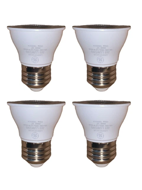 GE Lighting Indoor Floodlight,Recessed, Tracklights, Par16,60w, 4 Pack