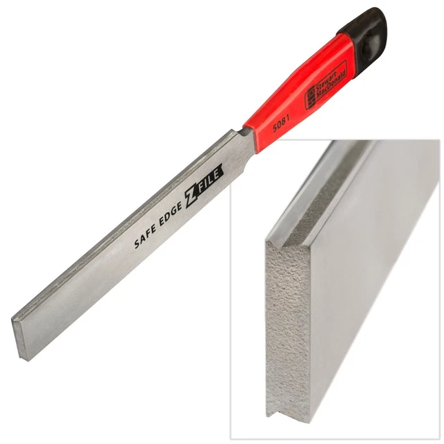 StewMac Z-File Fret Crowning File, Safe Edge Z-File
