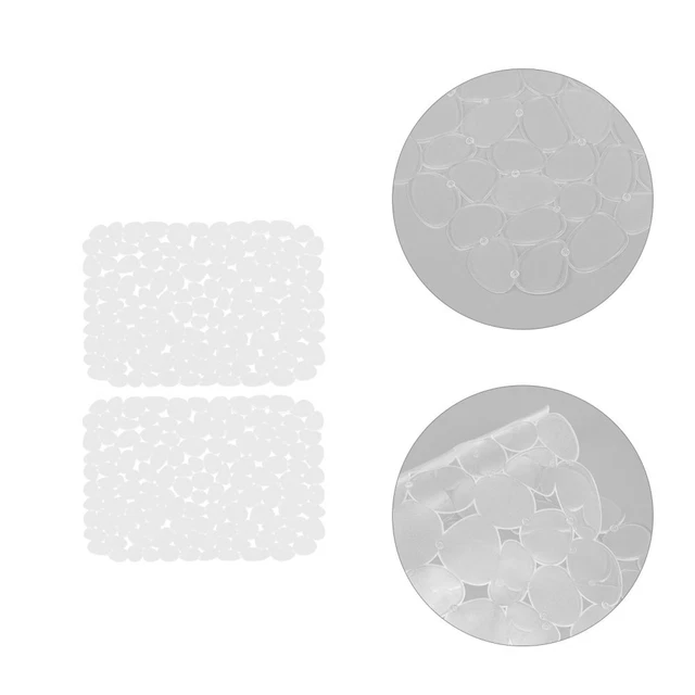 2 piezas Cocinas Tanque de agua Estera Plato Alfombra Escurridor Estera Escurridor