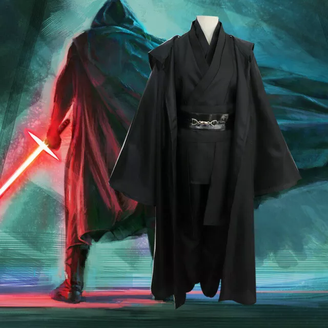 Star Wars Jedi Knight Anakin Skywalker Darth Vader Sith Cosplay Costume Adult!! 2