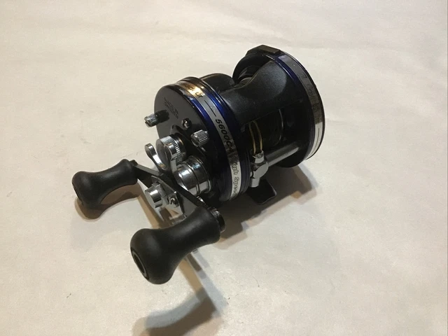 Abu Garcia Ambassadeur Blue 5600C4 Bait casting Reel W/Line Clicker  lot P113