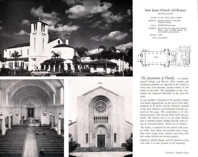 ARCHITECTURAL DESIGNS OF Roman Catholic Churches Saint James Church