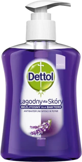 Dettol /Sagrotan  Flüssigseife Stark gegen Bakterien 250 ml Lavendel Duft