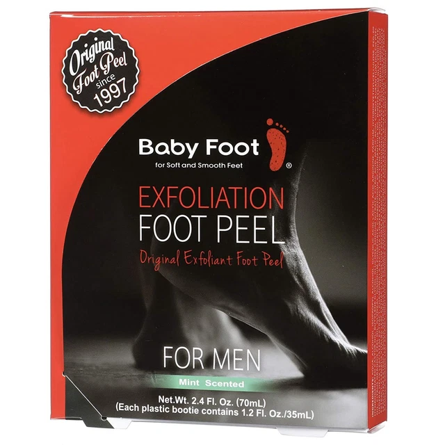 Exfoliación de pie de bebé para HOMBRE - ¡NUEVO! ¡SELLADO!   EXP 06/23