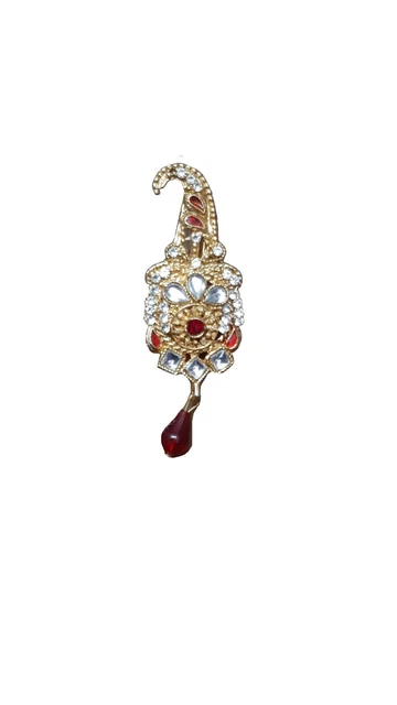 Groom Wedding Kalangi Indian Men Hat Pag Brooch Safa Sikh Dastar Jewellery