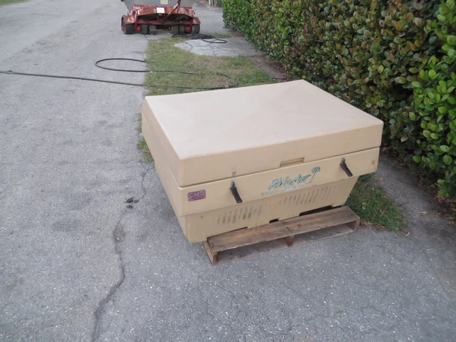 Refresher Vending Food Beverage Box Cooler Club Car EZGO Slide in Golf Cart Bed