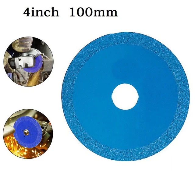 100 mm Disco de corte de diamante Hojas de sierra de metal Azulejos de cerámica de hormigón hoja de corte