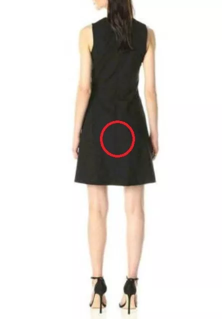 THEORY Womens Mini Dress Miyani Solid Black Size US 00 F0001602 3