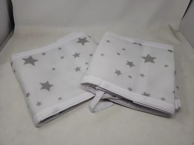 BreathableBaby Breathable Mesh Crib Liner – Classic Collection – Starlight