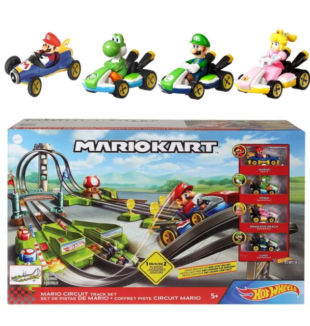 HOT WHEELS Mario Kart Circuit Lite Track Set Brand New Sealed!