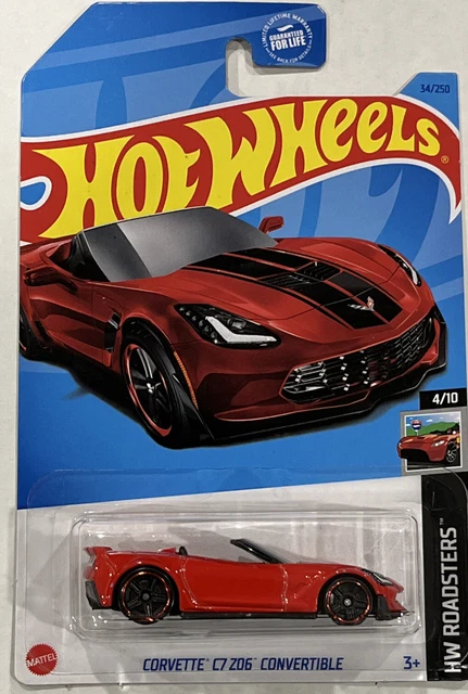Hot Wheels Red Max Steel HW Roadsters - Voiture Miniature Die-cast 1:64, Couleur Rouge Métallisé - Boîte Neuve