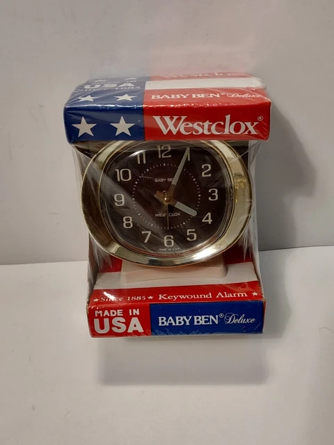 Westclox Baby Ben Deluxe Alarm Clock 11104