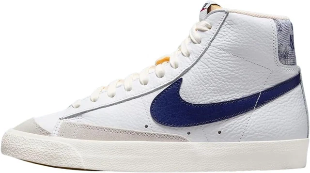 Nike Blazer Mid '77 White/Midnight Navy-Sail FN6877-100 Men's