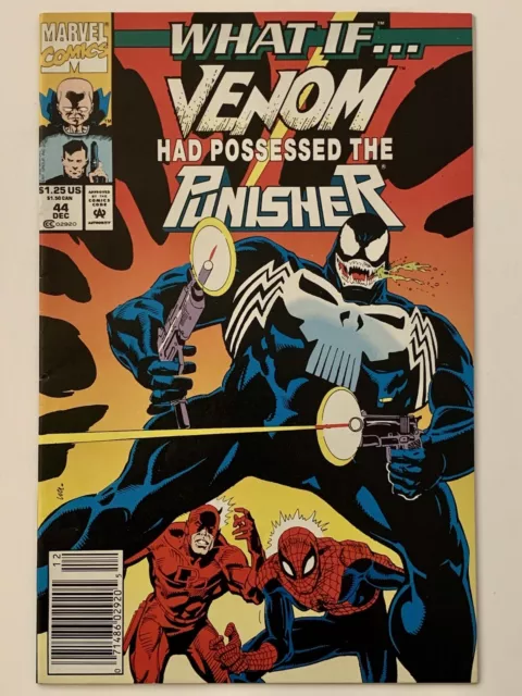 What if...? #44 (1992) Venom Had Possessed The Punisher (NM/9.2) KEY -VINTAGE