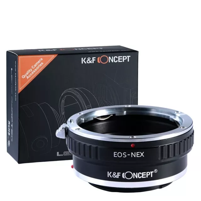 K&F Concept Lens Adapter For Canon EOS EF EF-S Lens to Sony Nex E-Mount Camer