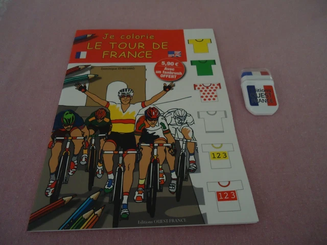 COLORIAGE - & je colorie le Tour de France " - EUR 2,50 - PicClick FR