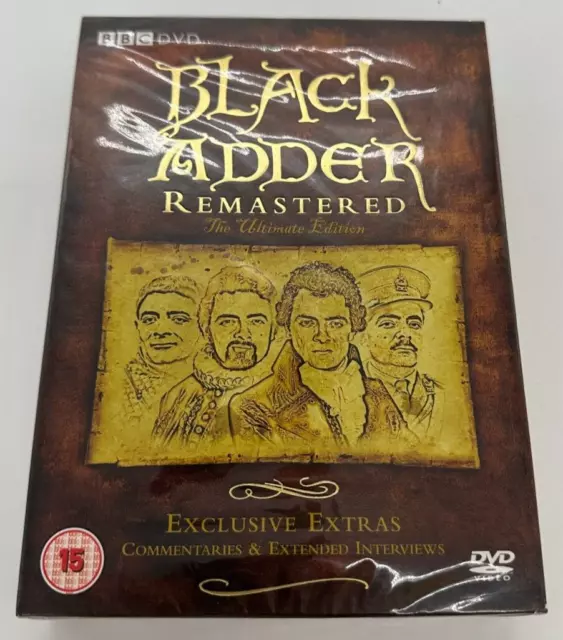 Black Adder Remastered The Ultimate Edition Bbc Dvd