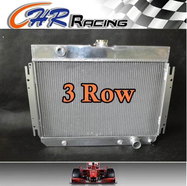 3ROW aluminum radiator for Chevy Impala L6 V8 1963-1968& EI Camino 1964-1967