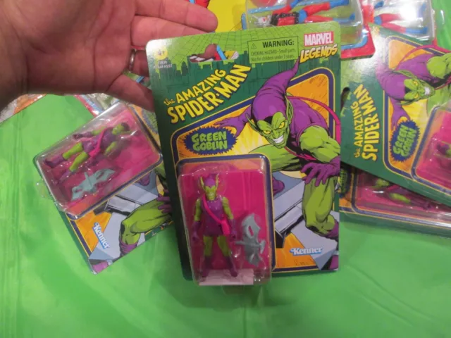Marvel Legends The Amazing Spider Man Green Goblin Action Figure Kenner Hasbro