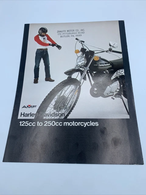 harley davidson 125cc bike