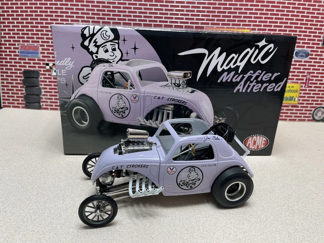 1/18 Acme GMP Fiat Magic Muffler Altered Jim Miles A1800802 Low Stock