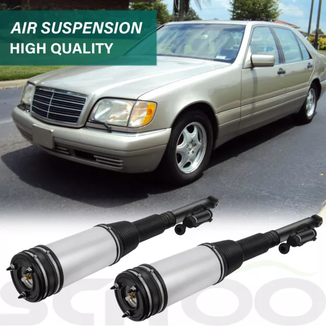 Rear Pair Air Suspension Struts For Mercedes S-Class W220 S320 S430 S500 S600