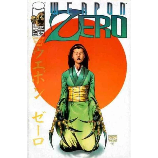 Weapon Zero (1996 series) #5 in Near Mint condition. Image comics [m;