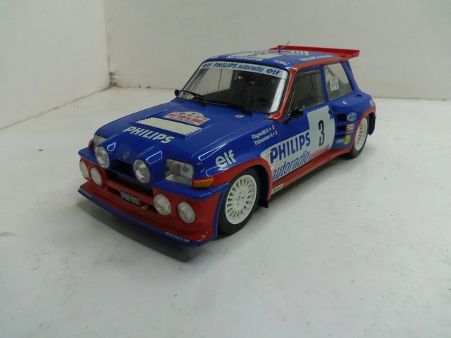 Modèle Réduit Altaya 1/18 - Renault 5 Rallye 1981, Collection Voitures De Sport, Occasion