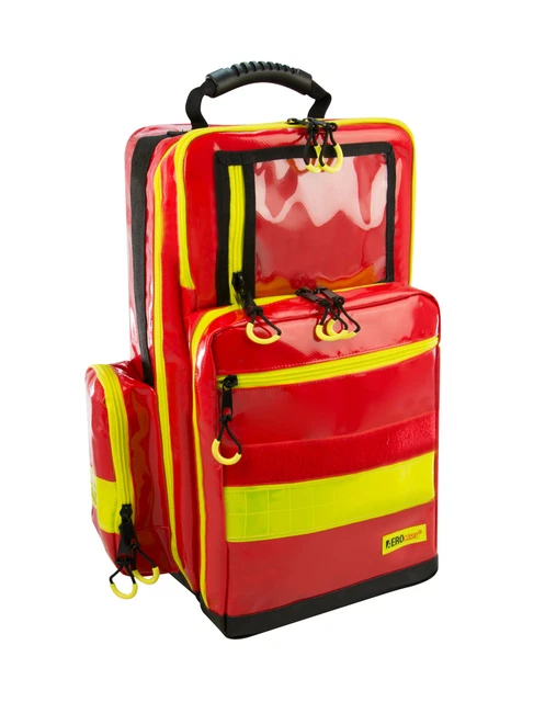 Notfallrucksack AEROcase EPLC Notfalltasche Notfallkoffer Rettungsrucksack rot