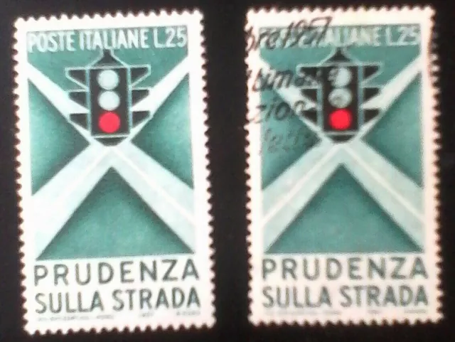 1957- Italia  Campagna di educazione stradale **/U