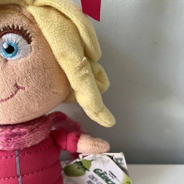 DR. SEUSS THE Grinch 7" Cindy Lou Who Plush Doll Illumination 2018 With