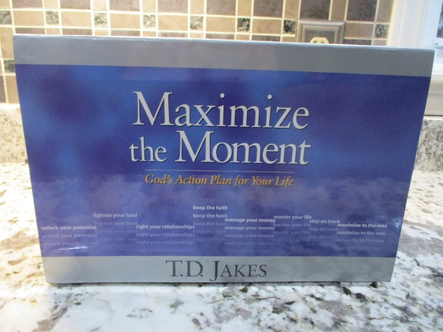 Maximize The Moment God’s Action Plan For Your Life By T.D.Jakes Box Set