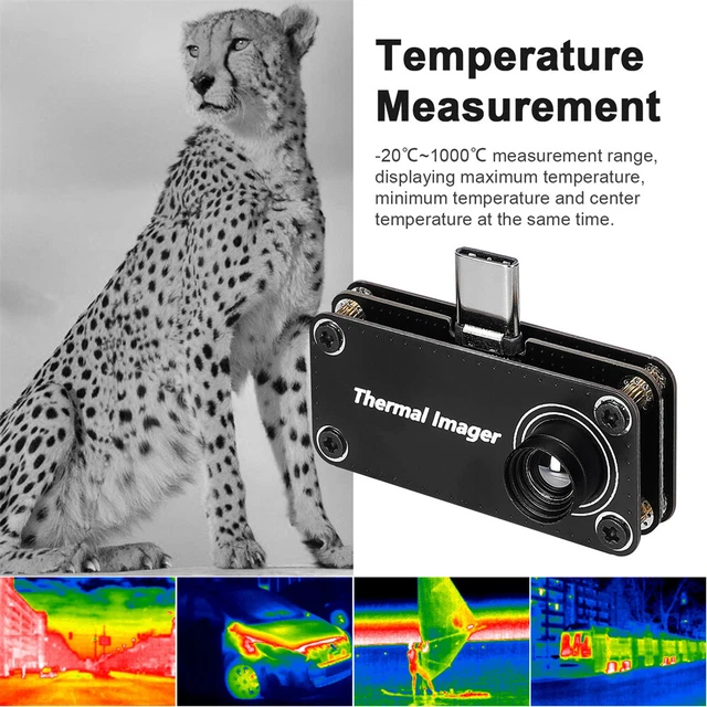 INFRARED THERMAL IMAGING Camera IR Imager USB Type-C for Android Mobile ...