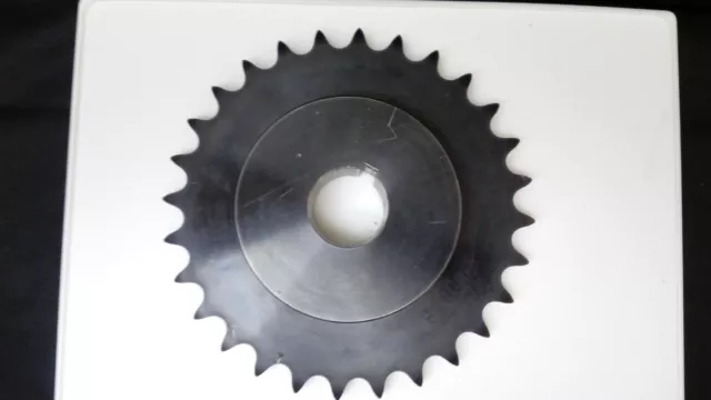 Browning 60B28  Finished Bore Roller Chain Sprocket, Steel, 28 Teeth